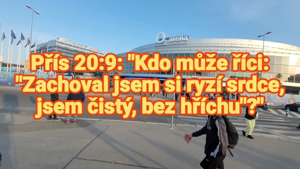 Kázání před O2 arénou v Praze (video)